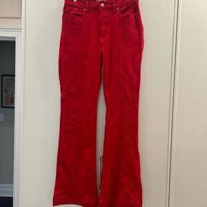 Revice Venus Flare Star Red jeans size 32